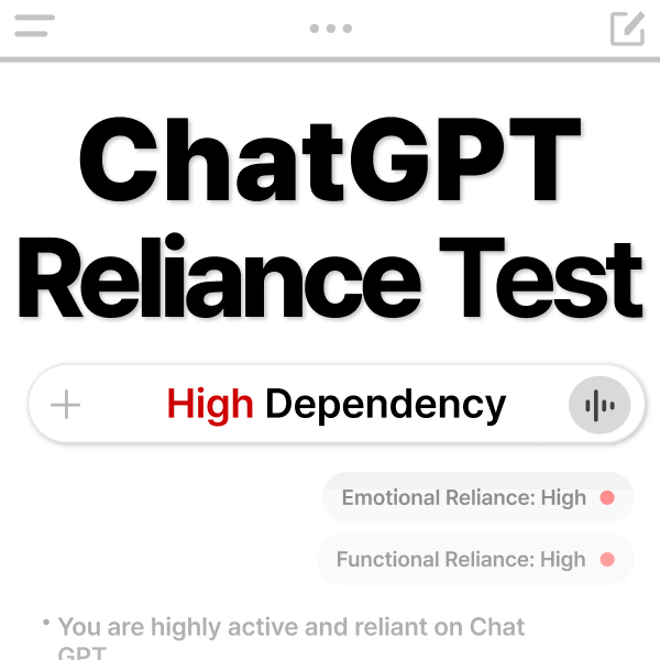 ChatGPT Reliance Test