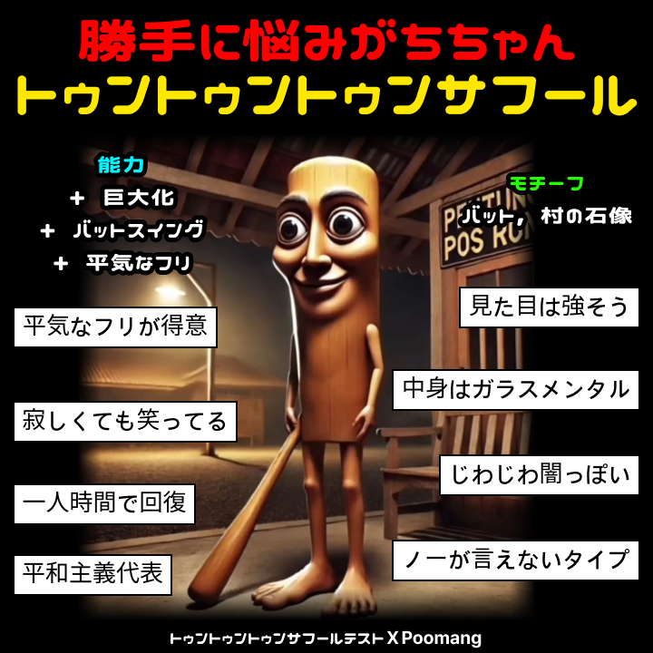 トゥントゥントゥンサフールテスト